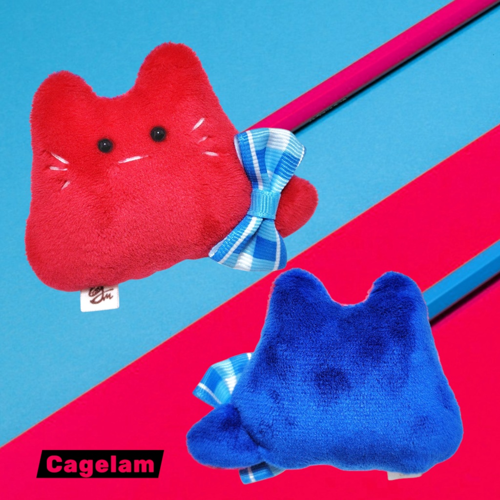 【No.572:はなまる】ファーファー【手のひらサイズぬいぐるみ】