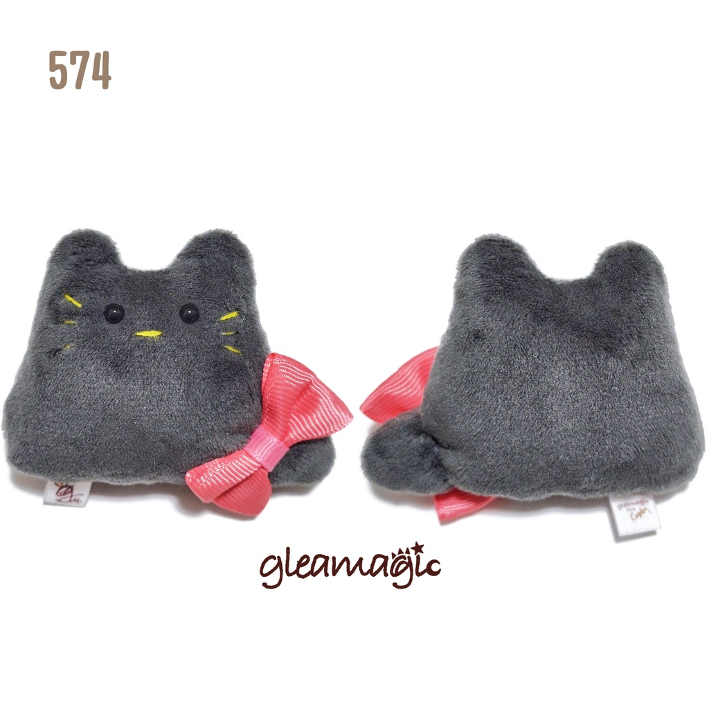 【No.574:灰華】ファーファー【手のひらサイズぬいぐるみ】