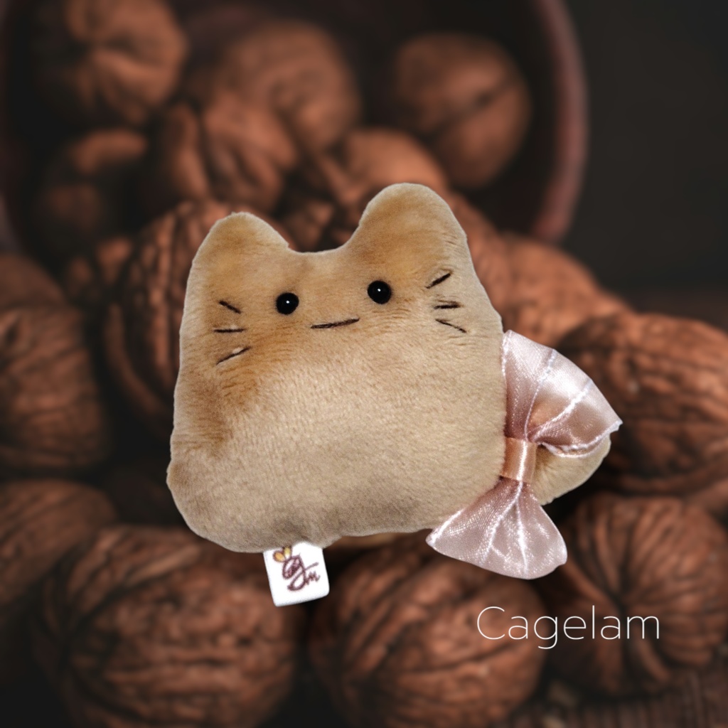 【No.578:ノーチェ】ファーファー【手のひらサイズぬいぐるみ】