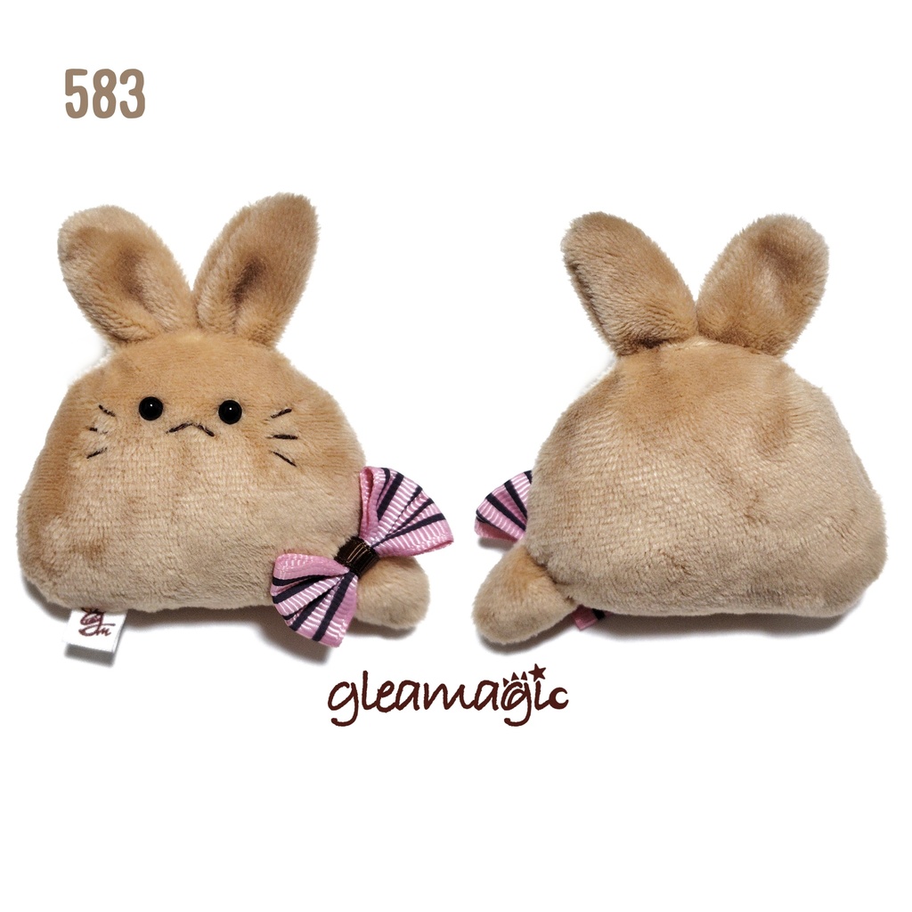 【No.583: ちょこうさ】ファーファー【手のひらサイズぬいぐるみ】