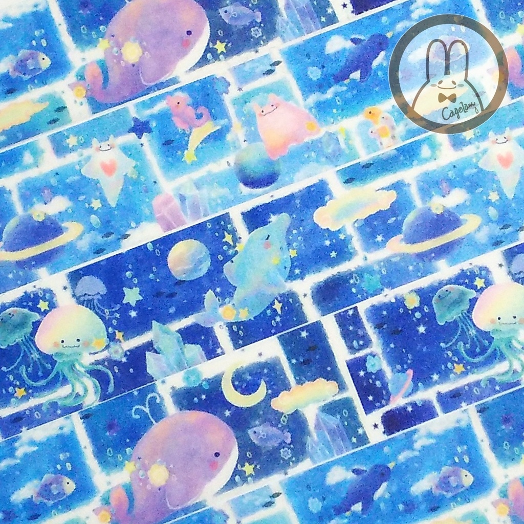 『アオイロセカイ。』Cagelamオリジナルマスキングテープ