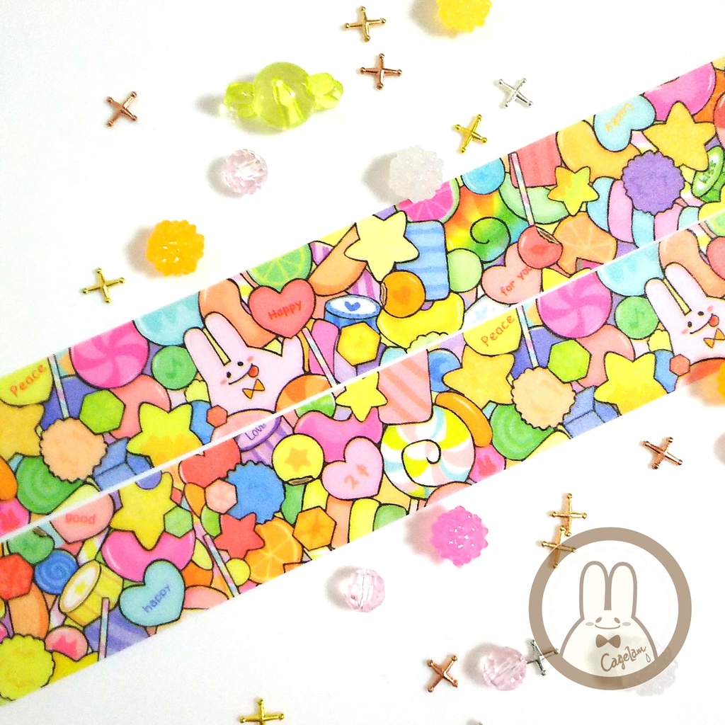 『ラブキャンディ。』Cagelamオリジナルマスキングテープ