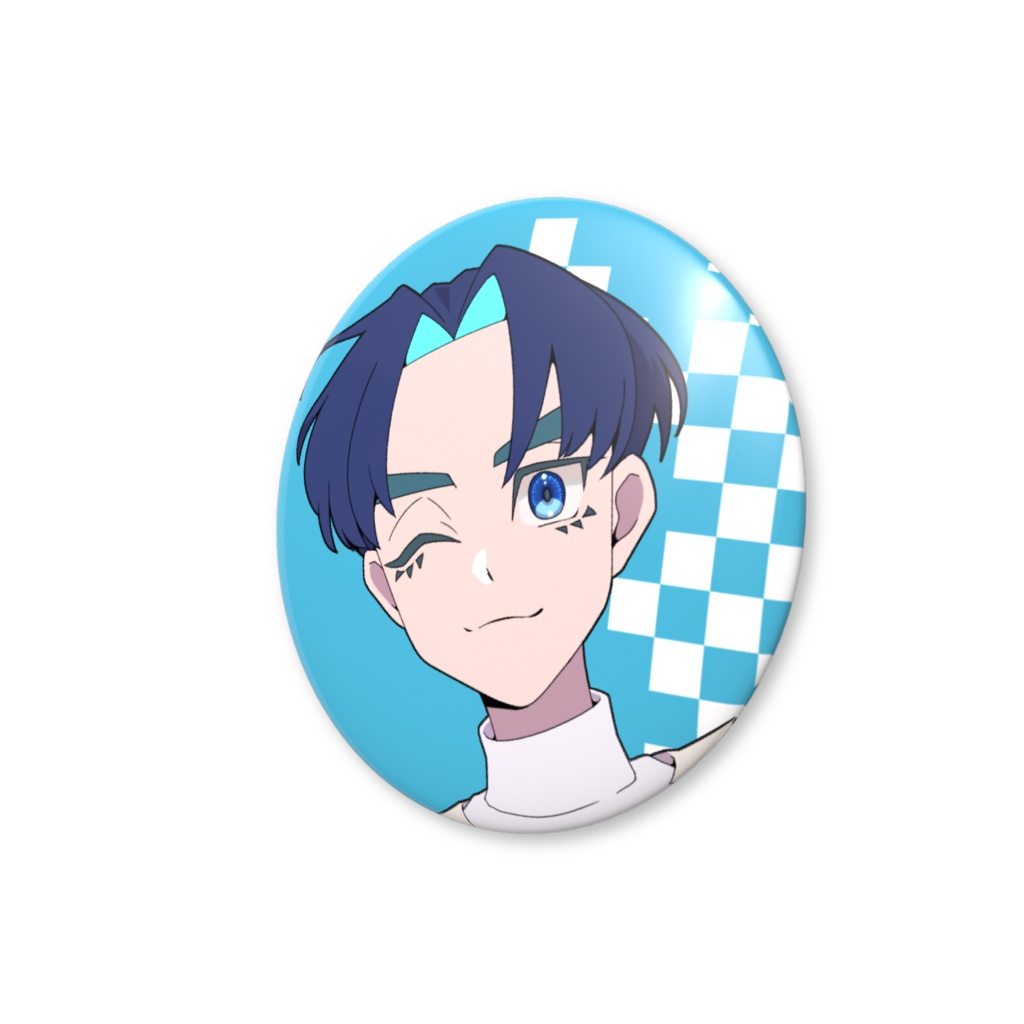 藻梨胤河 一周年記念缶バッジ(4種)