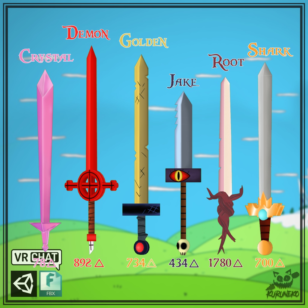 アドベンチャータイムの剣 -Adventure Time Swords-