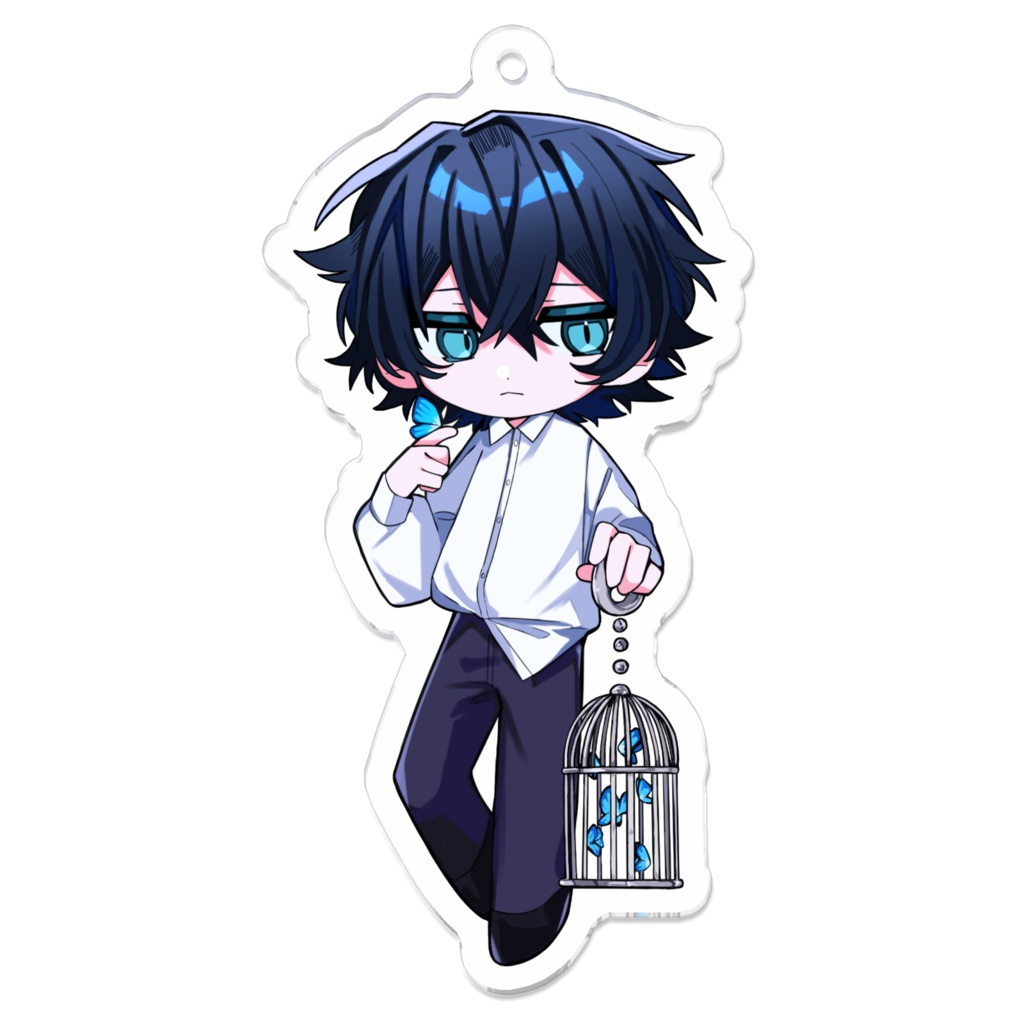 【アクリルキーホルダー】蝶々くん🦋