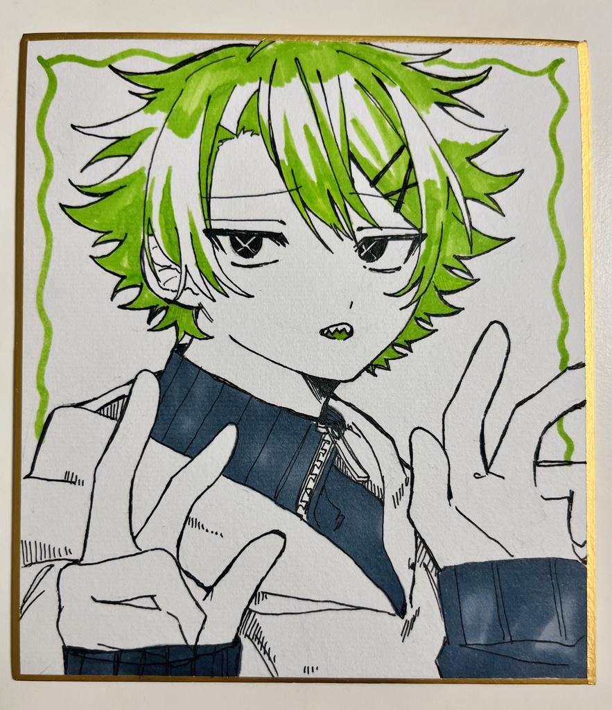 ウトくん色紙イラスト🐰