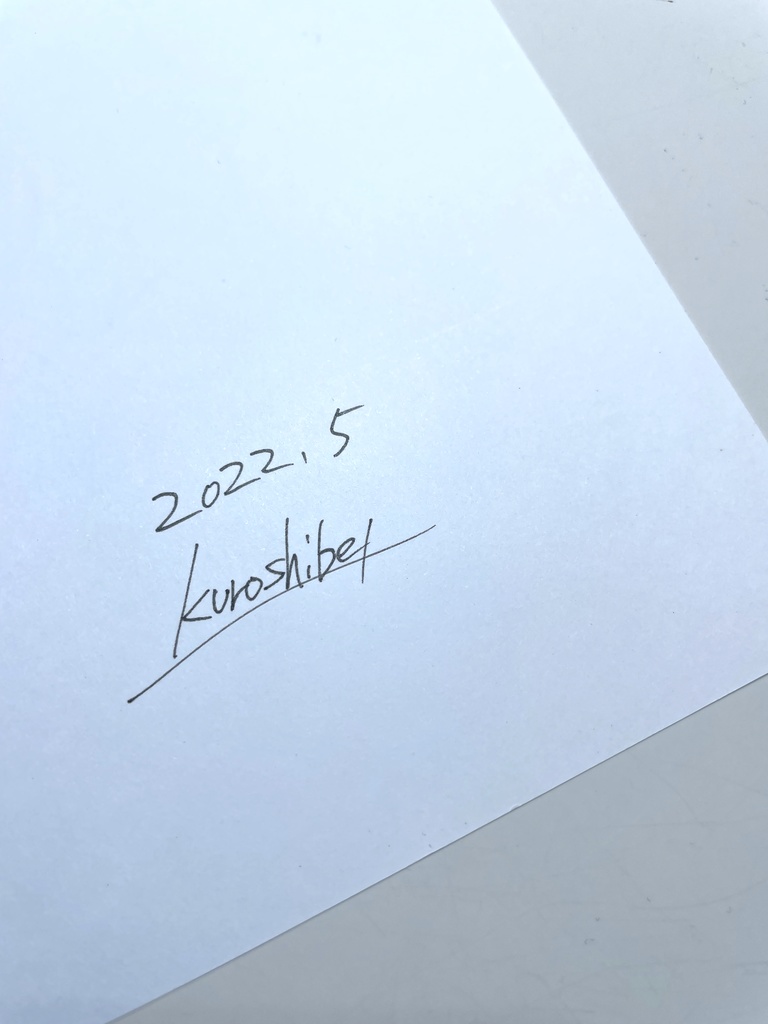 モノクロイラスト原画「Cyber Cat」A4210×297mm