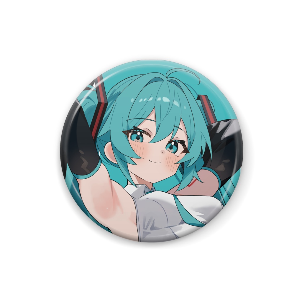 ミクちゃんバッジ