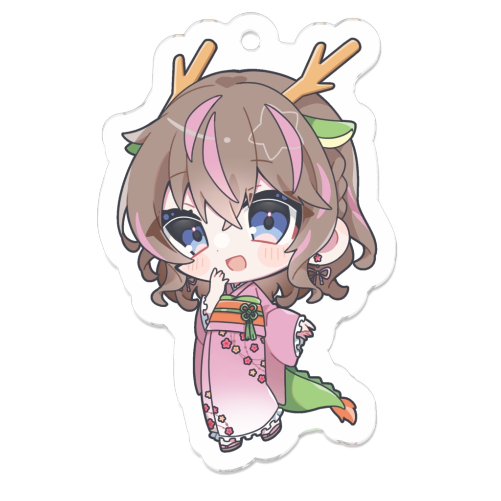 【辰年・ドラゴンエレン】ミニキャラアクリルキーホルダー