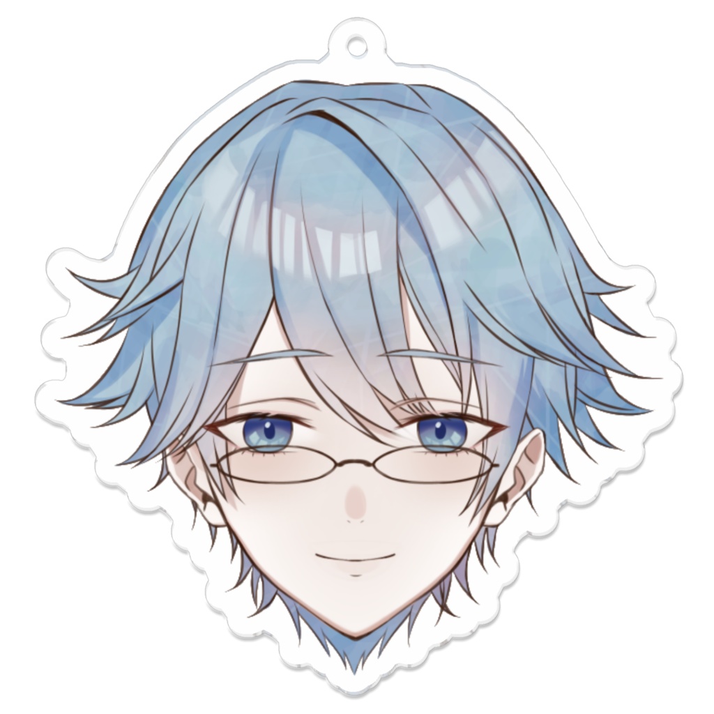 生首キーホルダー