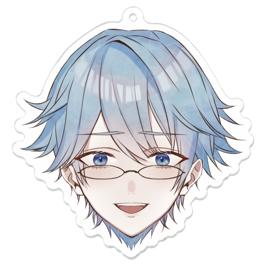 生首キーホルダー