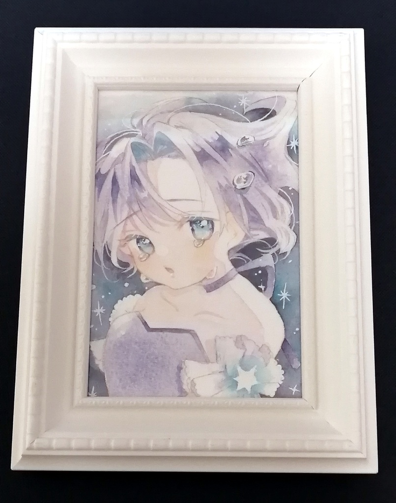【原画】星屑に紛れて【額あり】