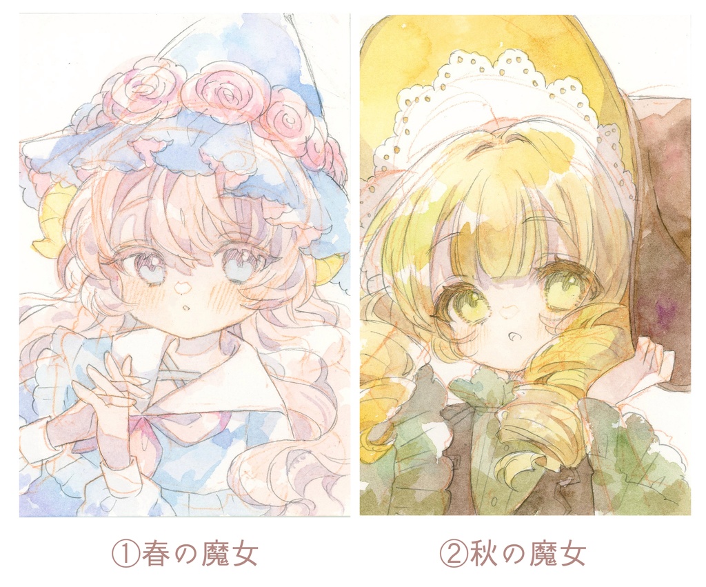 【原画】はがきドローイング