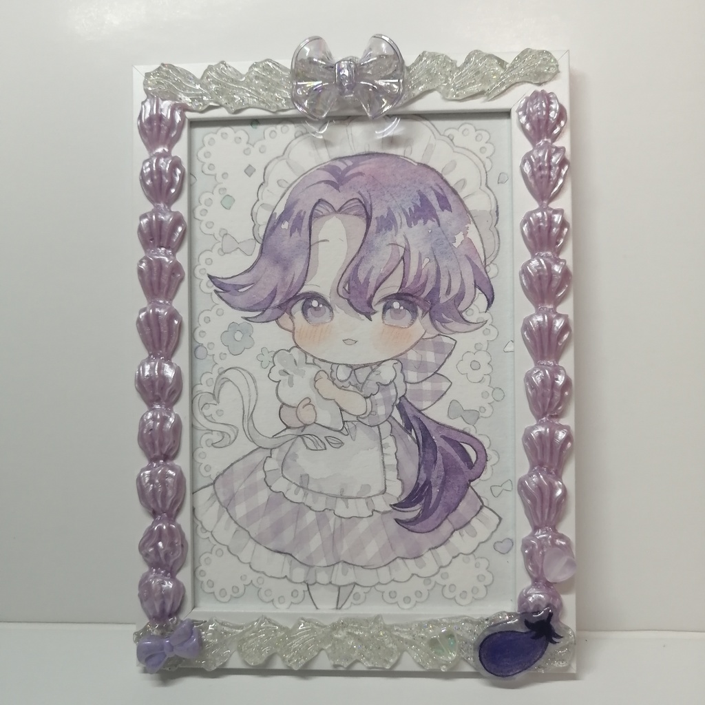 【額あり原画】お野菜メイドシリーズ