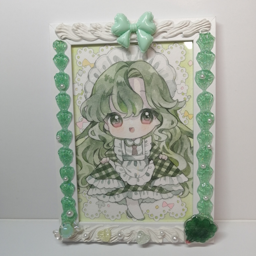 【額あり原画】お野菜メイドシリーズ