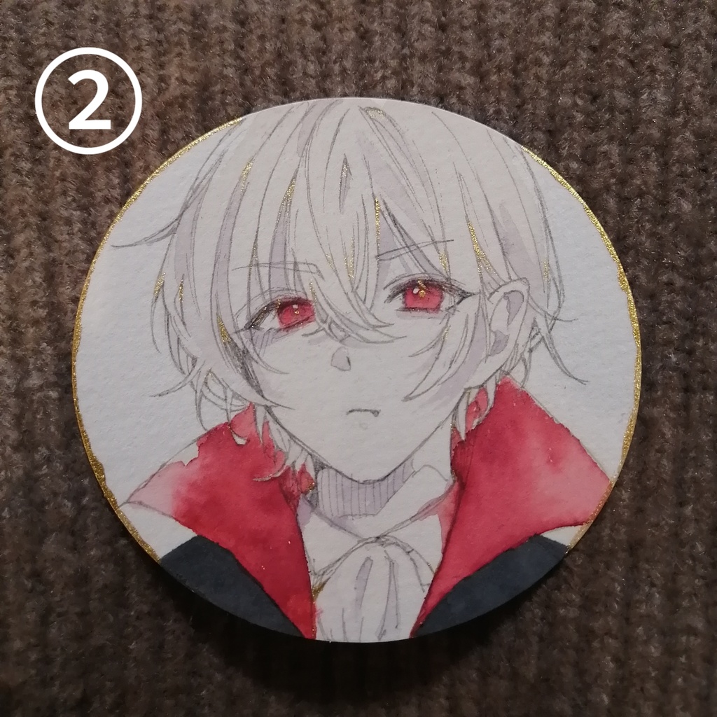 ドローイング原画 丸型