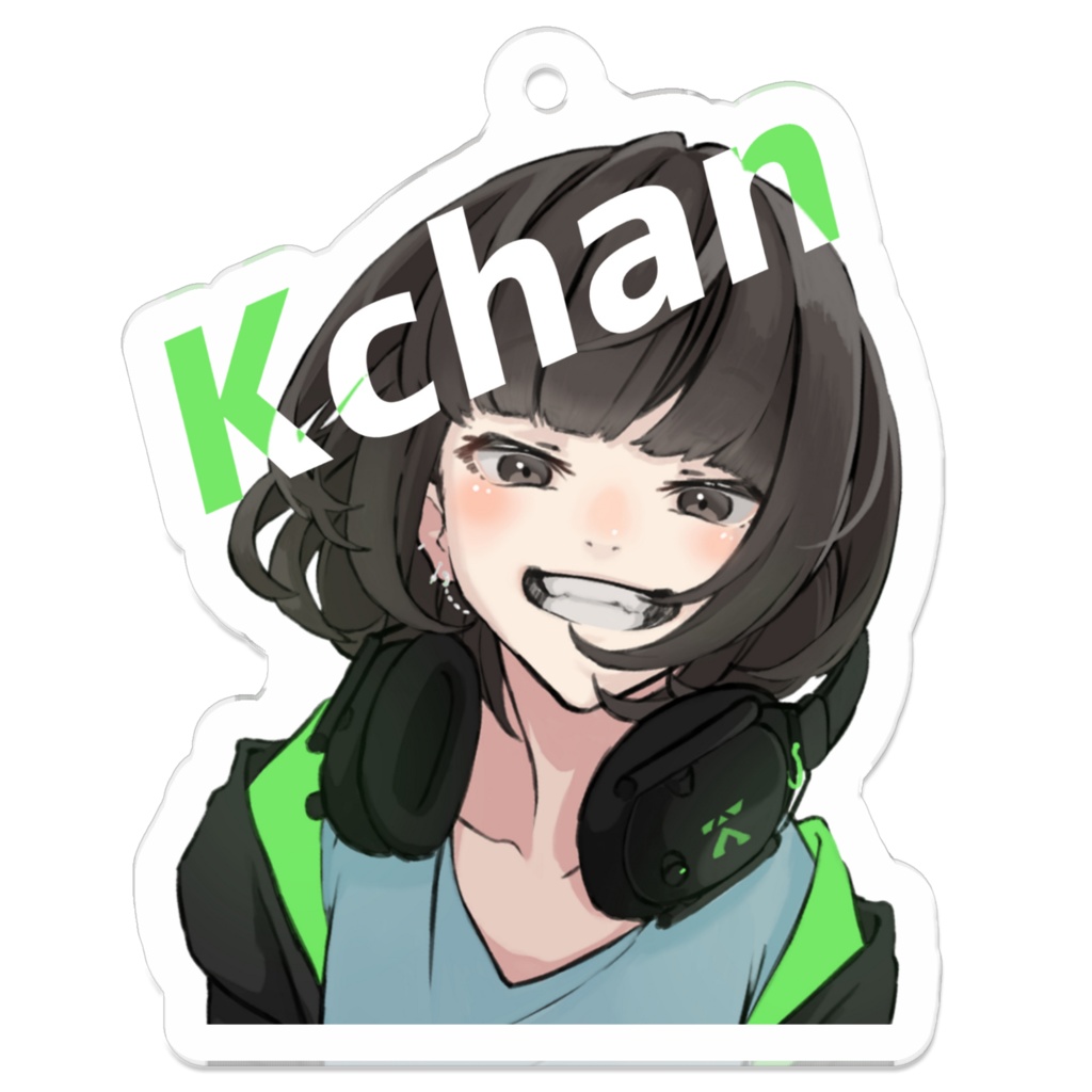 Kchan.アクキー50×50(mm)