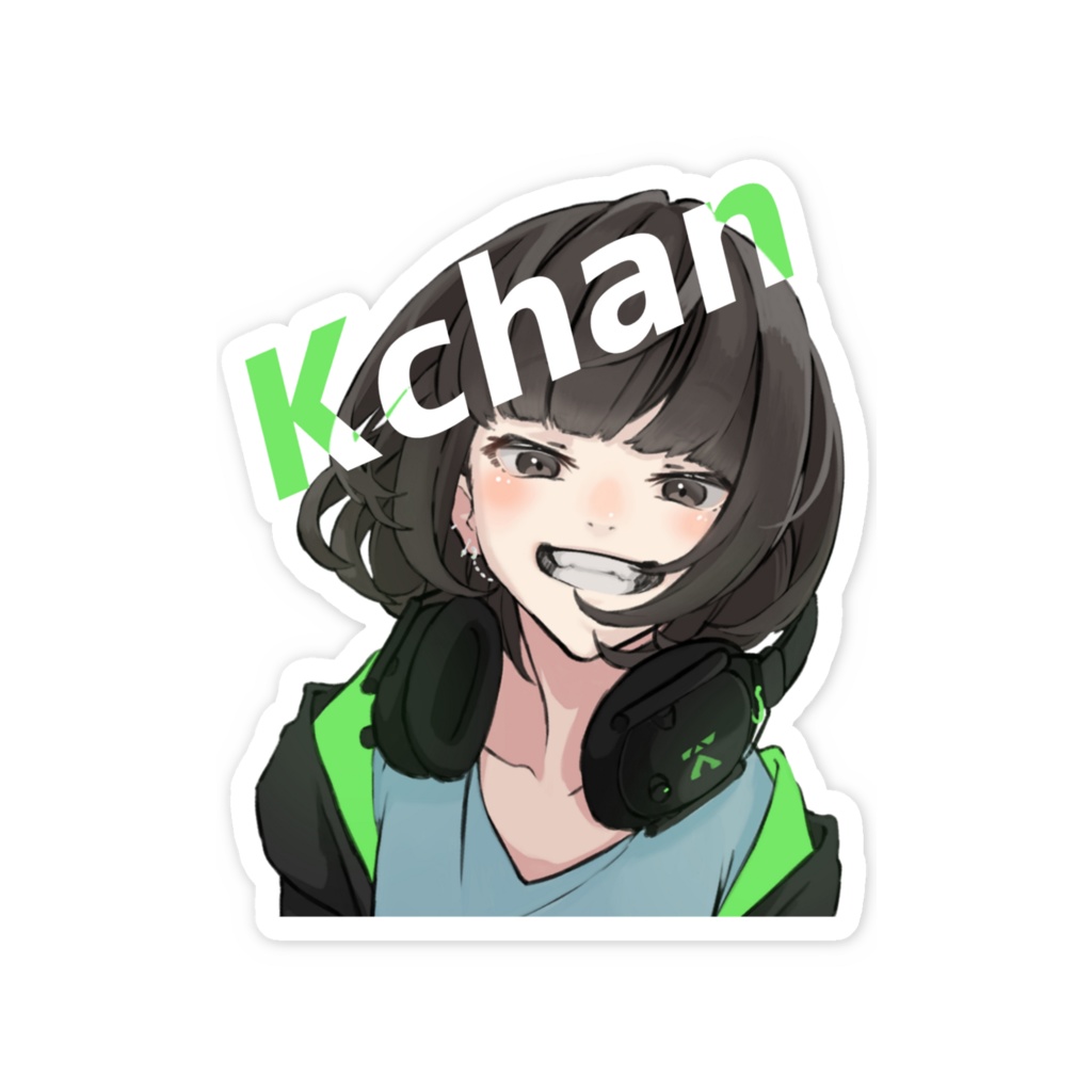 Kchan.ステッカー