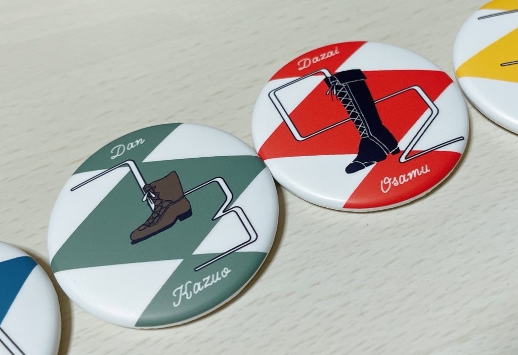 【値下げしました】無頼派缶バッジ