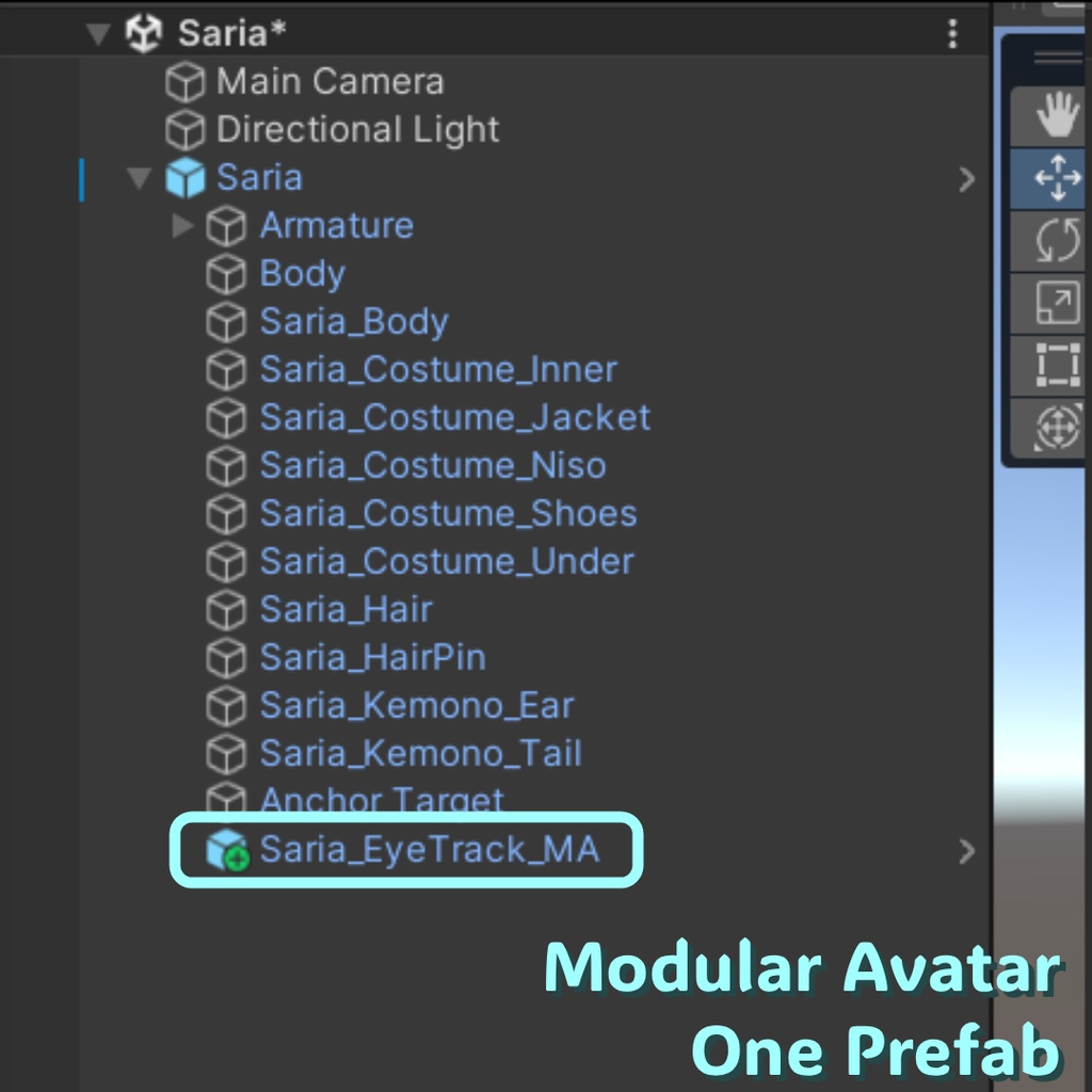 Eye Tracking for Saria・サリアのアイトラッキング