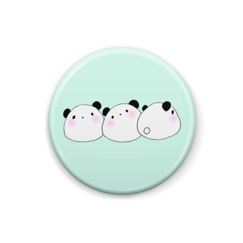 ぱんだバッジ