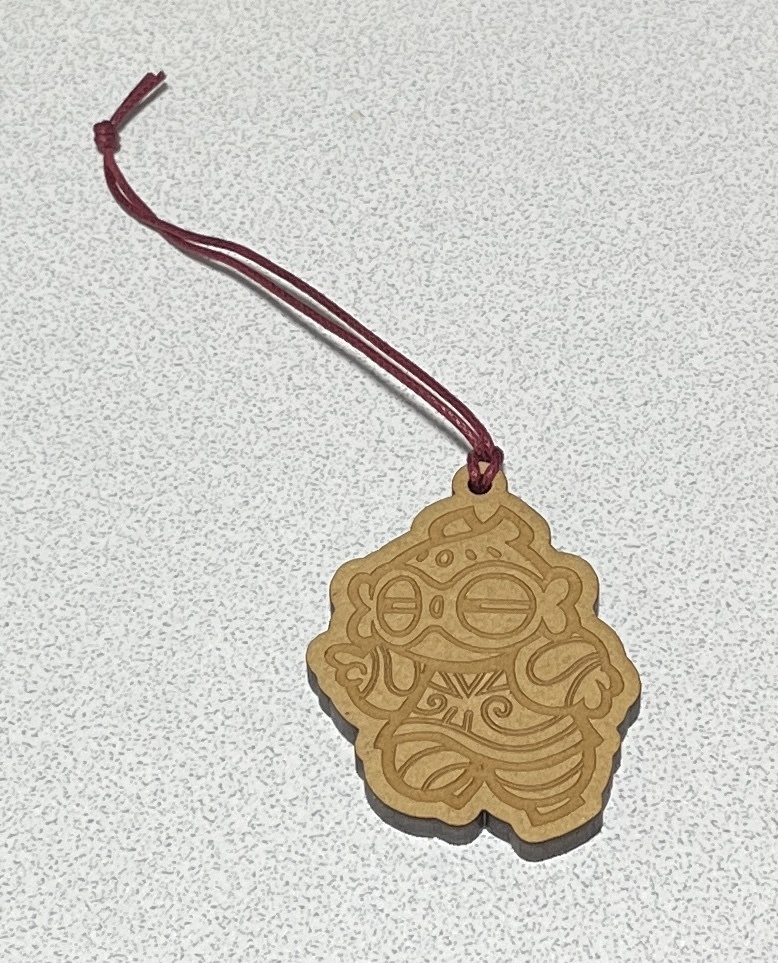 【非公式】木製キーホルダー