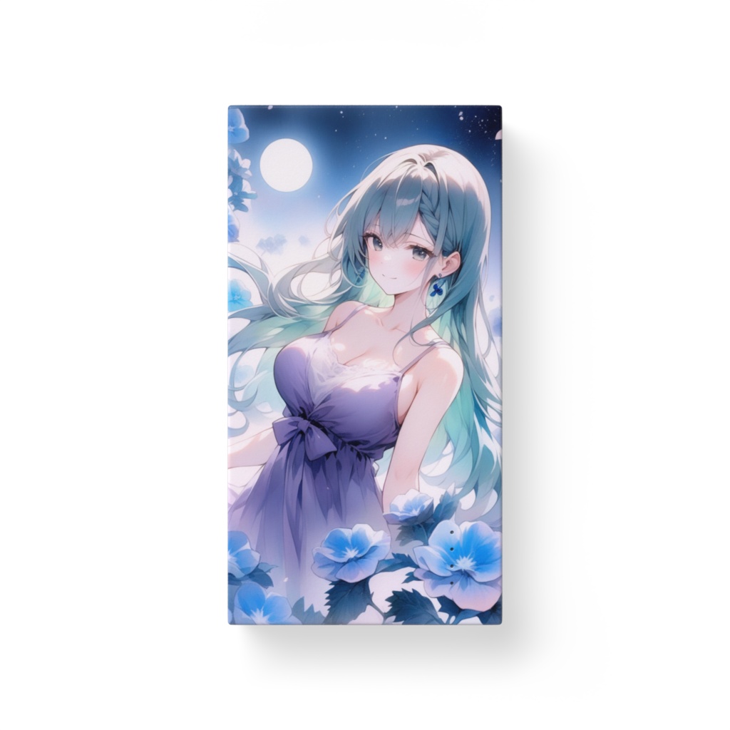 モバイルバッテリー  麗奈パープル