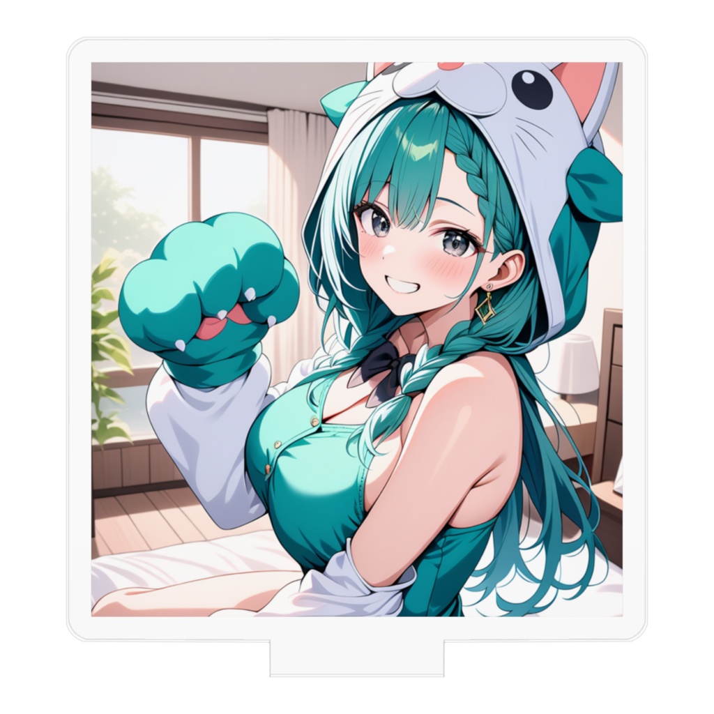 アクリルフィギュア麗奈ねこコスプレ