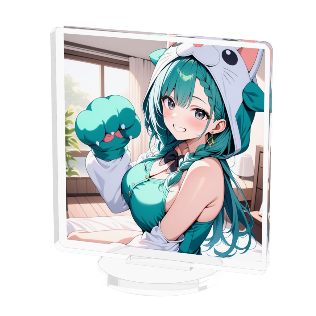 アクリルフィギュア麗奈ねこコスプレ