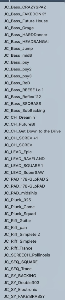 178-G Justice Code SERUM Preset