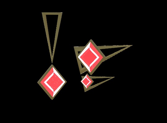 【無料】きらっとルビーのバレンタインアクセセット