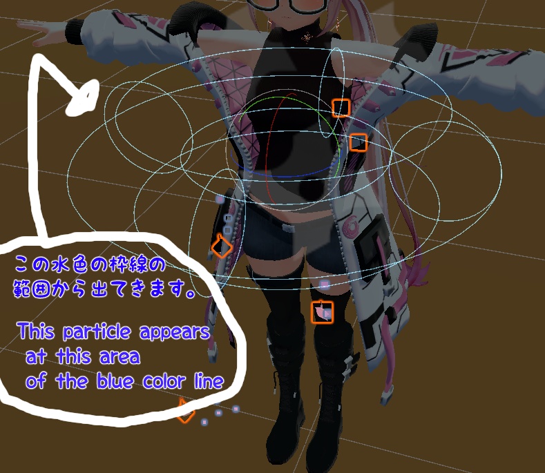 VirtualSakuraPerticle:デジタルな桜のパーティクル【VRC想定】