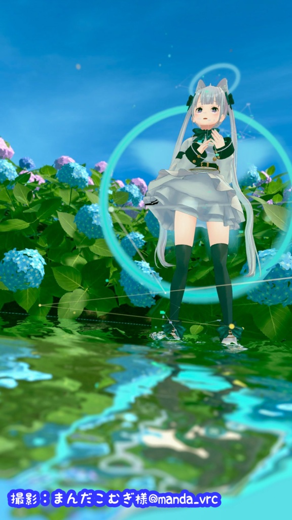 【天使アクセ】月光蝶の天使トレイル&パーティクルアクセ5点セット:Angel of Moon Light Butterfly Particle