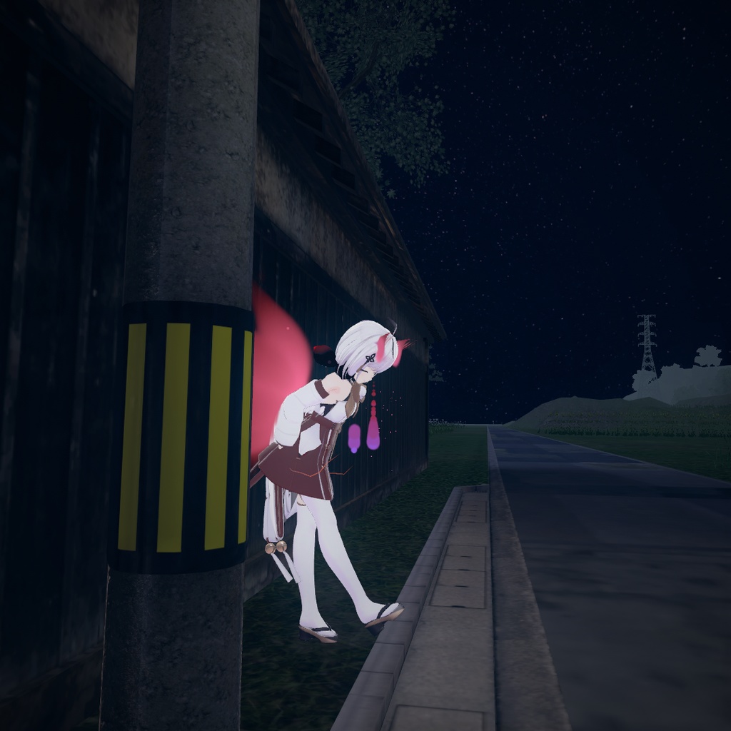 【セット版】蛍火の九尾妖狐トレイル&パーティクルアクセセット:SpilitsNineTailFox of HotaruBi Particle Accessaries