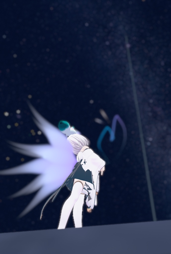 【セット版】蛍火の九尾妖狐トレイル&パーティクルアクセセット:SpilitsNineTailFox of HotaruBi Particle Accessaries