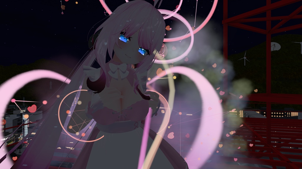 【天使アクセ】追憶の氷雪天使トレイル&パーティクルアクセセット:Angel of Crystal Memories Particle Accessaries