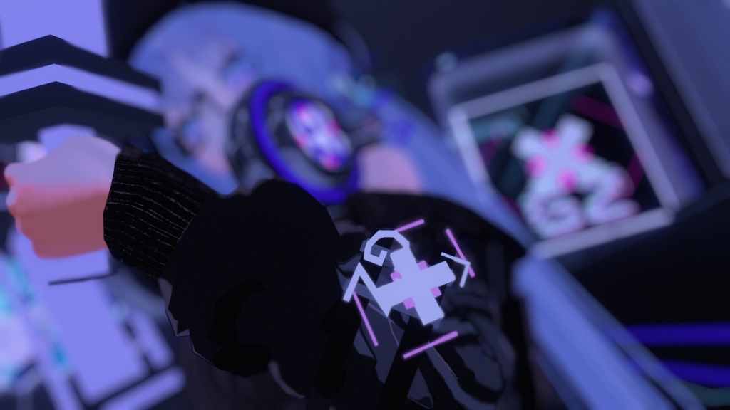 【無料アイテムforDJイベント】GZ Summer 2022 Official ペンライト&リストバンド【VRChat想定】