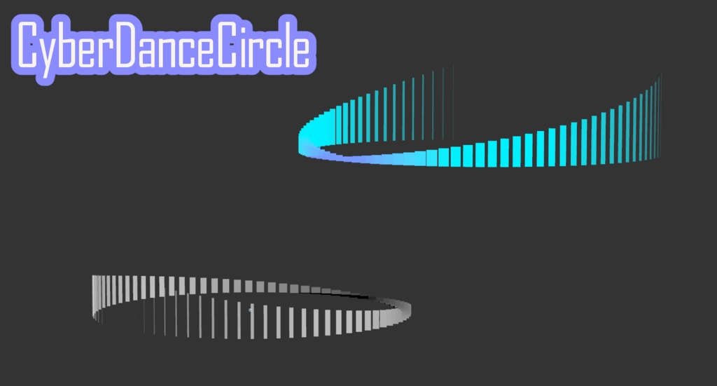 【サイバーダンスアクセ】仮想に舞う電子兎トレイル&パーティクルアクセセット:Cyber Rabbit Dance Particle Accessories