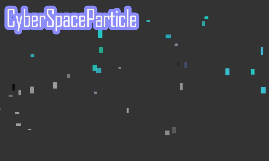 【サイバーダンスアクセ】仮想に舞う電子兎トレイル&パーティクルアクセセット:Cyber Rabbit Dance Particle Accessories