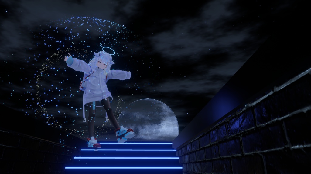 【パーティクルアクセ】I am in the sky