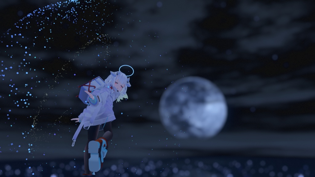 【パーティクルアクセ】I am in the sky