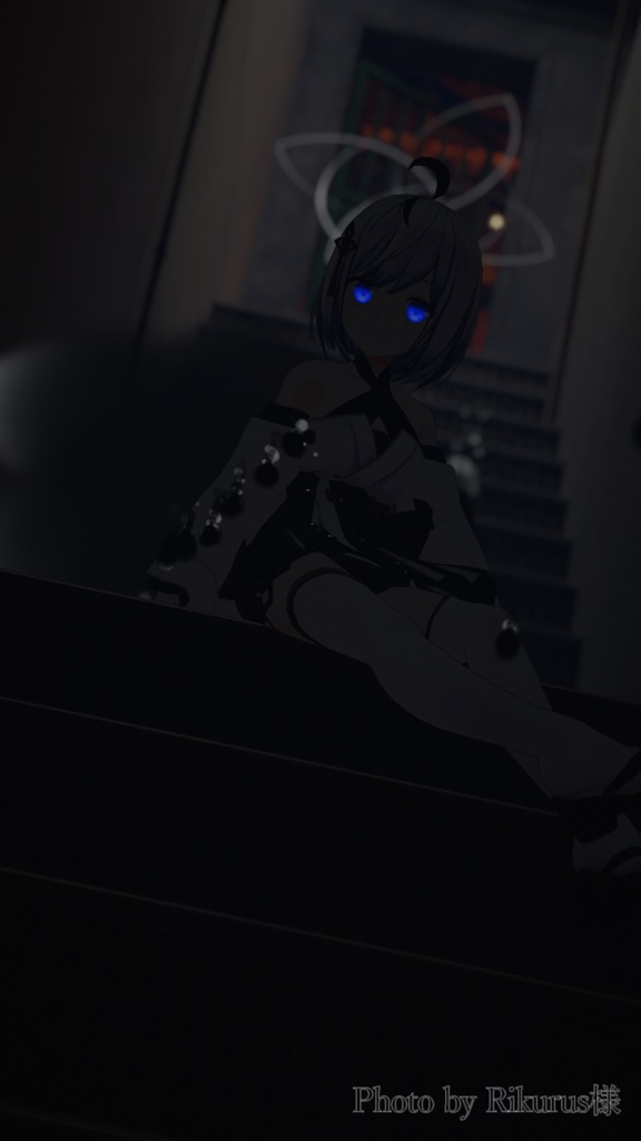 【九尾妖狐アクセ】纏い火の九尾妖狐パーティクル