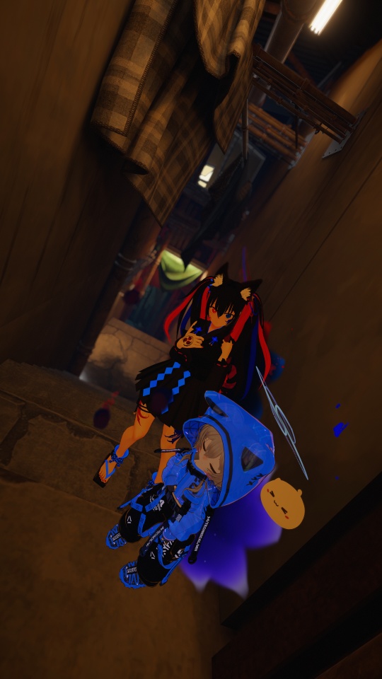 【九尾妖狐アクセ】纏い火の九尾妖狐パーティクル