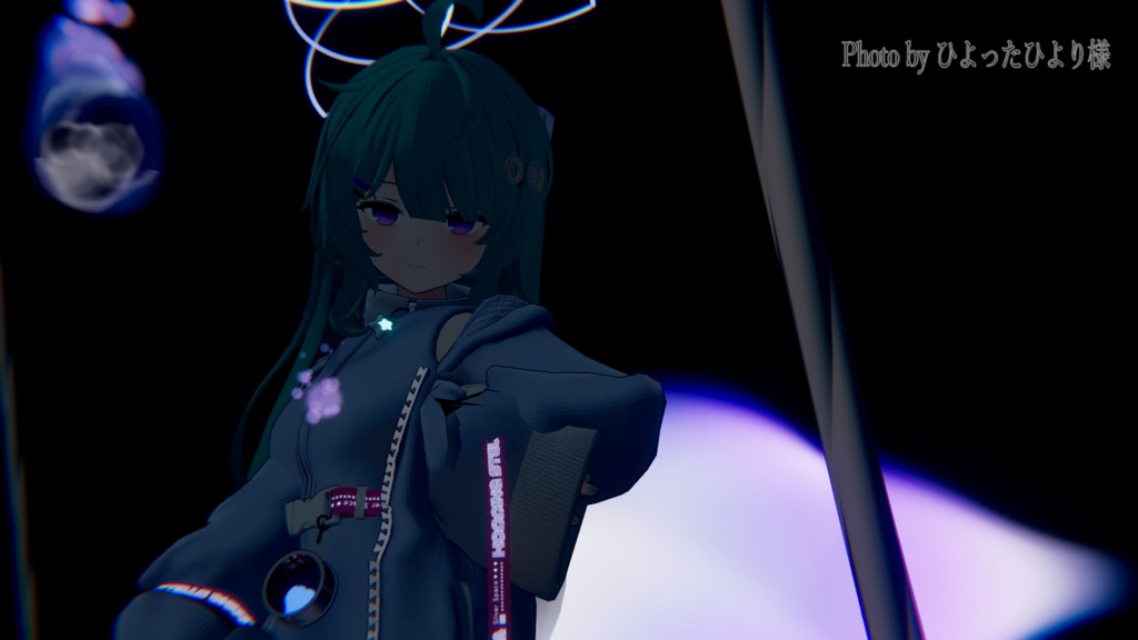 【九尾妖狐アクセ】纏い火の九尾妖狐パーティクル