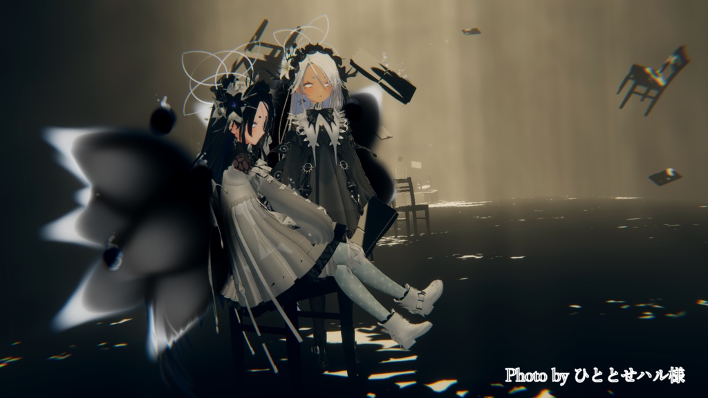 【九尾妖狐アクセ】纏い火の九尾妖狐パーティクル