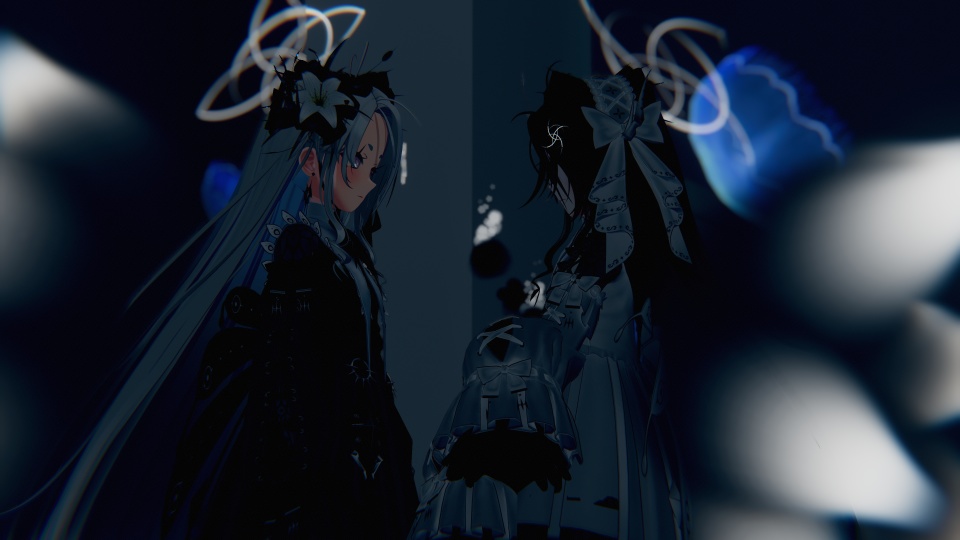 【九尾妖狐アクセ】纏い火の九尾妖狐パーティクル