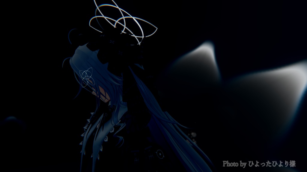 【九尾妖狐アクセ】纏い火の九尾妖狐パーティクル