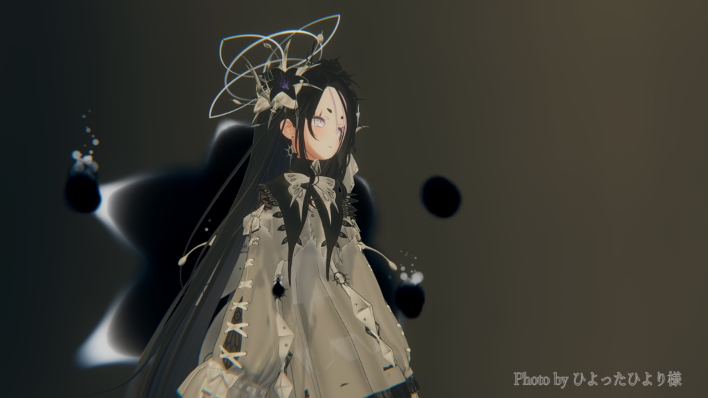 【九尾妖狐アクセ】纏い火の九尾妖狐パーティクル