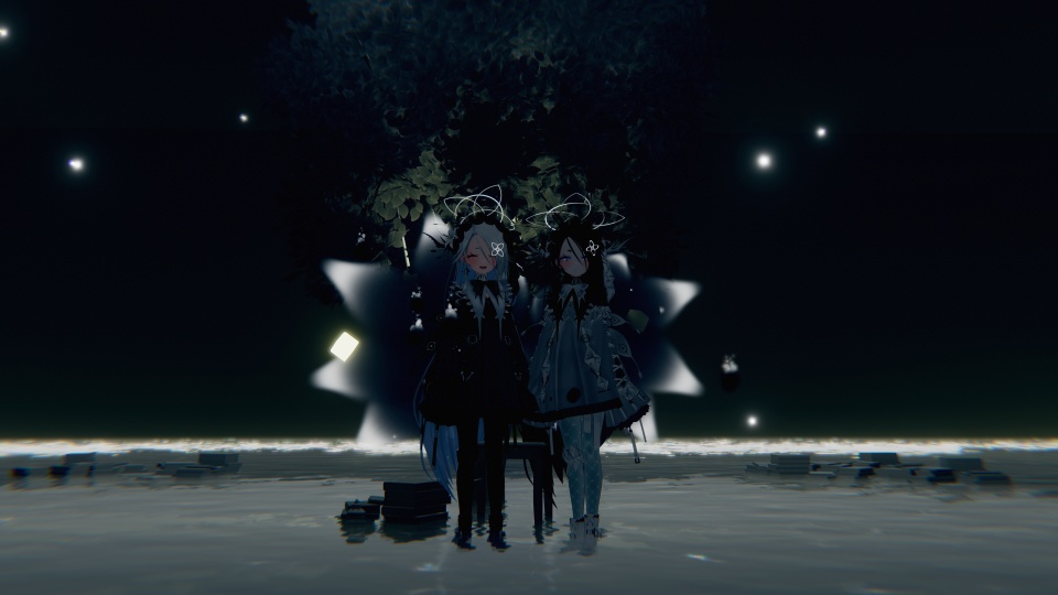 【九尾妖狐アクセ】纏い火の九尾妖狐パーティクル