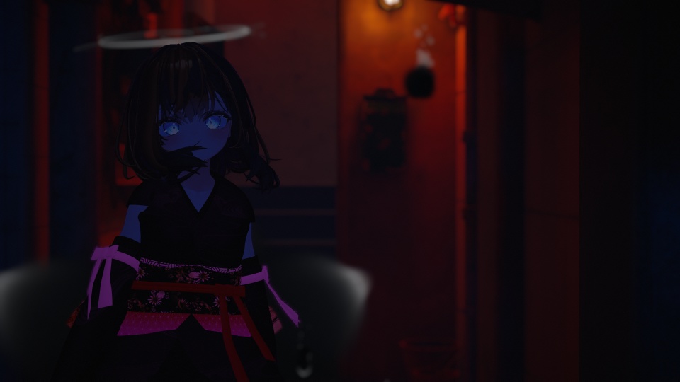 【九尾妖狐アクセ】纏い火の九尾妖狐パーティクル